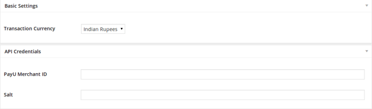 Ninja PayU Settings Ninja-PayU-Settings