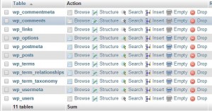 Select WPUsers Table