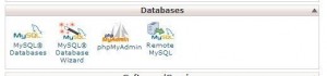 phpMyAdmin Database