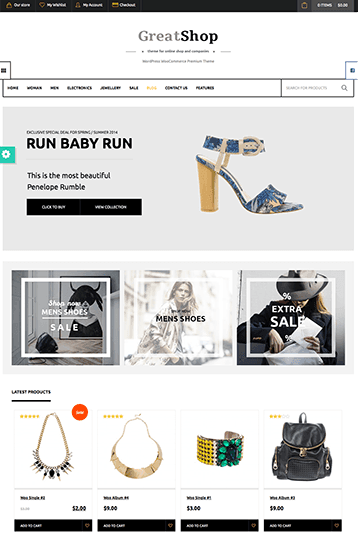 GreatShop WooCommerce Theme