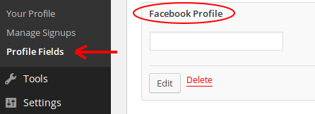 BuddyPress Add New Profile Fields