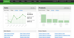 Vend Dashboard