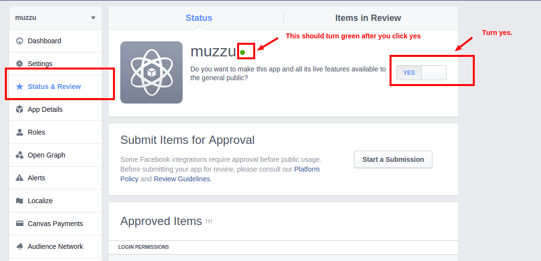 make-fb-app-live