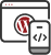 Responsive WordPress development Icon