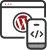 Responsive WordPress development Icon