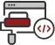 WordPress Custom Theme Development Icon