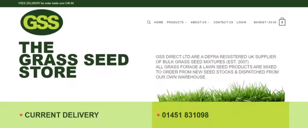 screenshot www.thegrassseedstore.co .uk 2023.06.01 17 00 16