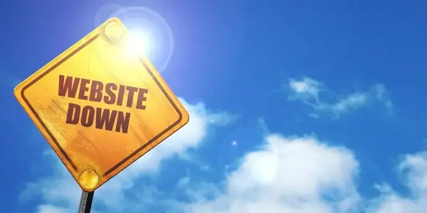 website downtime
