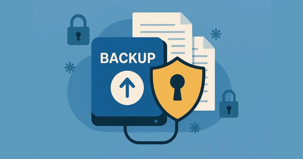 securing your backups
